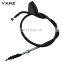 Hebei factory making machine three wheeler manual control hand clutch cable for BM150 motorcycle