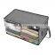 1/2/3Pcs Non-Woven Dust Proof Foldable Cloth Storage Box Wardrobe Fabric Foldable Storage Box Beddings Bag