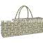 Striped Yoga Kit bag in Handloom Cotton canvas yoga kit bag