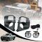 Most popular black color 19 Fog lamp low level and  black frame for MITSUBISH TRITON 2019-2020
