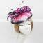 China Manufacturer Wholesale Wedding Bridal Fascinator Hat With Feather
