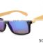 men tetro style comfortable natural wood arms sunglasses