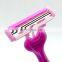 2021 Hot sale wholesale disposable manual razor rubber handle can be customized for convenient travel razor