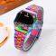 New Arrival Skmei 1797 Stainless Steel Digital Touch Screen Electronic LED Watch for Men