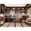 Modern Home Office Wooden Black Metal Bedroom Sets Wardrobe Closet