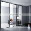 2021 New Arrival Patio Framless Profiles Aluminium Balcony Sliding Glass Door Sliding System