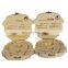 Top Selling Wood Crafts Case Gift Bamboo Gift Box Baby Milk Tooth Wooden Box