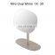 New Mini Oval  Cosmetic Mirror Stainless Steel Cosmetic Mirror Magnifying Hot Selling Make up Mirror