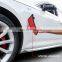 Autoaby Car sticker For audi a3 8v a4 b8 b6 q5 a5 8v a6 c6 c5 q7 Side Air Fender vents ABS car accessories 2Pcs/Set