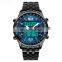 2018 Hot Skmei 1032 LED Digital Men's Luxury Brand Military Quartz Watch relogio masculino Full Stainless Steel Men Wristwatch