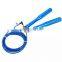 TEZEWA Dropshipping Factory Price Sports Steel Jump Rope Speed Skipping Jump Rope Adjustable Steel Wire