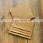 High Quality Fashion Genuine Water Ripple Leather Branded Credit Card Holder Pocket Wallet for Women And Men