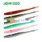 JOHNCOO 125mm 3.8g 10pcs Per Box PVC Material Lerrue Pike Bass Silicone Soft Lure Fishing Lures