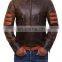 New fashion high quality wholesale price winter leather men casual leather jacket for men