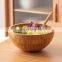 High Quality Factory Wholesale Round Bamboo Wooden Salad Bowl