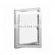Australia Cheap Black Aluminum Glass Frame Window French Round Casement Frame Aluminum Profiles Casement Windows