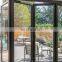 2021 Hot Sell Aluminum Bi Folding Door for Africa Project Exterior Glass Sliding Double Glass Doors