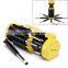 Outdoor Useful Multifunctional 8-in-1 Screwdriver With Strong Flashlight Tool