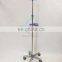HC-M092 Hot Sale Stainless steel IV Pole infusion stand Steel Medical Drip Stand