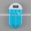 Custom Logo Portable Electronic Pill Reminder Digital Alarm Pill Box With Timer