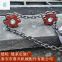 Lx 8-30Mm galvanized ring iron chain, welded ring G80 grade lifting chain