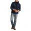 High-quality Fleence Wind Men's Casual  Men's Long Sleeve Medium Long Jacket In Stock Coat