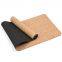 Non-Slip Waterproof Cork Eco-Friendly PVC NBR PU Suede TPE Custom Print Natural Rubber Yoga Mat for Gymnastics Fitness