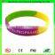Cheap Recycle Blending Color Printing Personalized Silicone Wristband