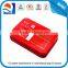 Rectangular Earphone Tin Boxes/Tin Cans with PVC PET Window