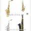 Hot selling saxophone brass material coloured gold white silver black alto saxophones