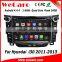 Wecaro WC-HI7028 Android 4.4.4 car dvd player quad core android car dvd radio for hyundai i30 radio gps tv tuner 2011-2013