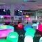 New PE Plastic Combination Furniture bar furniture with LED light and remote YXF-1075C