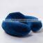 Luxury Memory Foam U Shape Neck Travel Pillow With Washable Velvet Cover