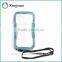 Fashion design clean pc silicone waterproof phone case for iphone 6