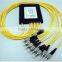 1*8 PLC Splitter, FTTH PLC Splitter, Optical Fiber PLC