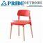 Colorful Modern Outdoor Plastic Chair With Wood Legs Plastic Office Chair Simple Chair Plastic                        
                                                Quality Choice