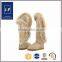 2015 Factory Direct Fashion Fox Fur High Heels Snow Boots Women