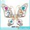 Beautiful Color Twinkling Crystal Butterfly Sahpe Women New Dress Brooch