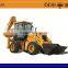 High quality China manufacture Most popular design wheel backhoe skid steer loader for sale