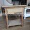 Solid oak wood antique finish bedroom French night table