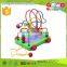High Quality Wooden Racking Beads Toy OEM Kids Educational Bead Game Toys EZ3023