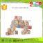 25Pcs Printed Wooden Cubes Blocks, Kids Learning Alphabets Wood Square Blocks                        
                                                Quality Choice