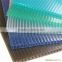 4mm 100% Virgin Grade A PC Resin 50 Micron UV Coating Polycarbonate Twin Wall Hollow Sheets Cheap Price Roofing Panels Clear