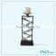 Fashion style etching iron votive holder copper tealight candle holder customized metal candle holder parts