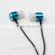 2015 brand new design private mould metal unique super bass earphones earbuds for tablet smartphones in-ear earphone