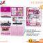 Children Kitchen Set Toy Pretend Play Cook Cooking Cabinet Stove Cookware Kids
