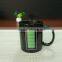 Econoled Tech Battery Color Changing Thermometer Heat Kruzhkus Mug Sensitive Porcelain Tea Coffee Cup
