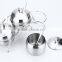 best selling products stainless steel round spice container