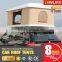 Open Roof Top Tent Hard Shell