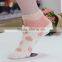 Embroider Animal Designs Girls Terry Microfiber Socks, High Quality Sock Love Heart Designs Baby Girls Terry Microfiber Socks,